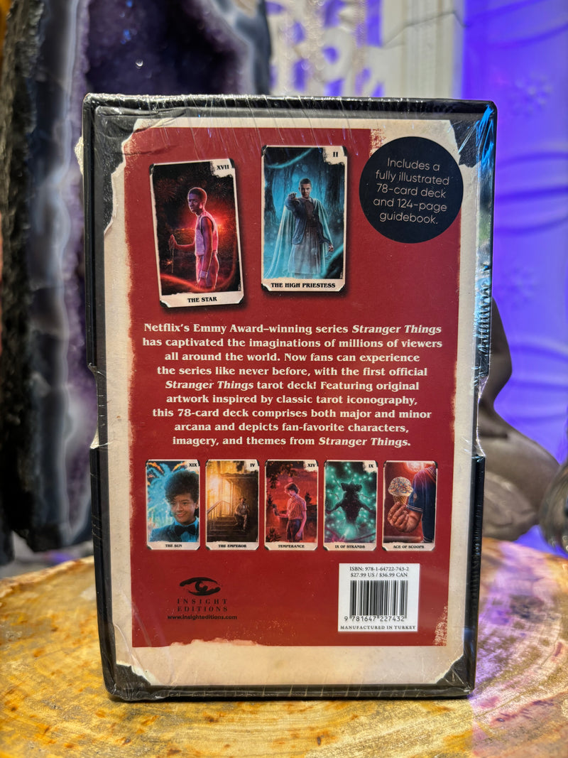 Netflix Stranger Things Tarot Deck and Guidebook