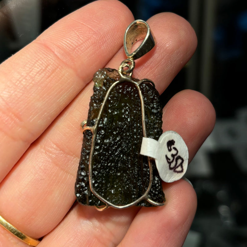 Moldavite Pendant