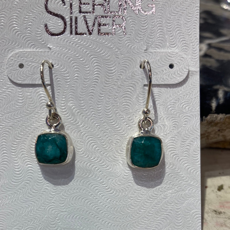 Emerald earrings