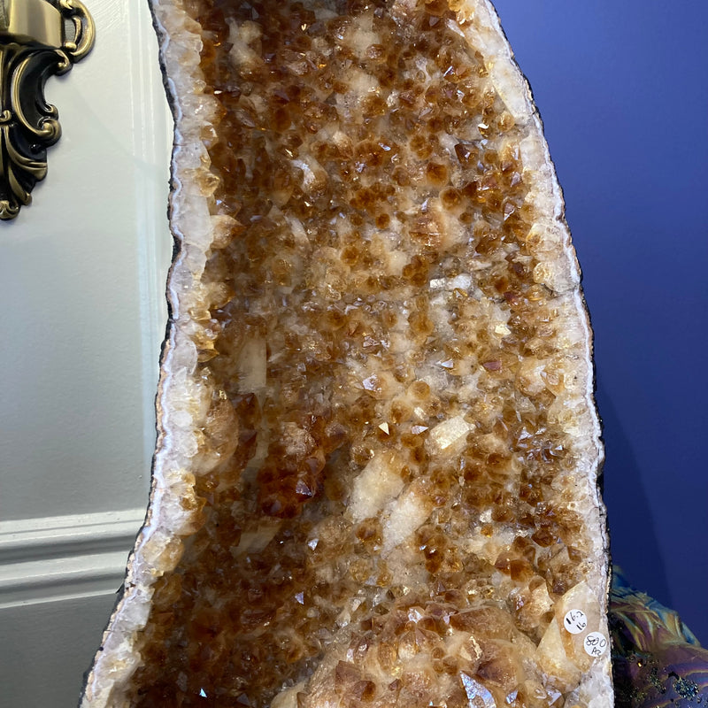 Citrine Cathedral Pair