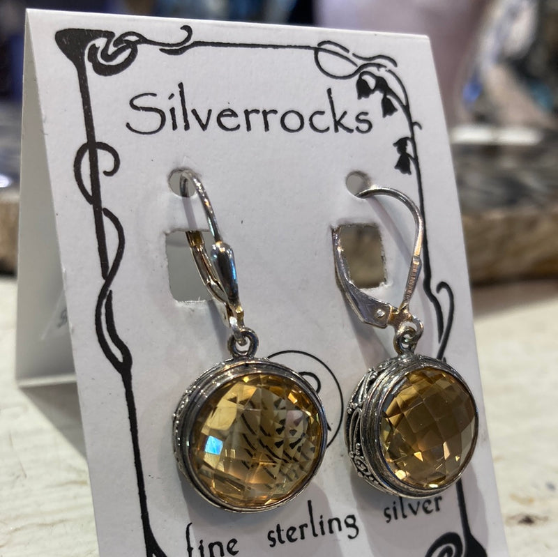 Citrine earrings