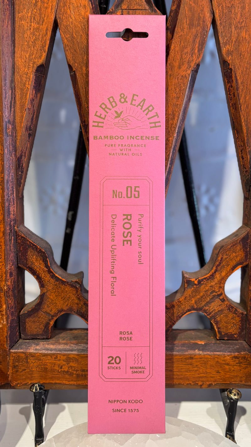 Herb & Earth Rose Incense