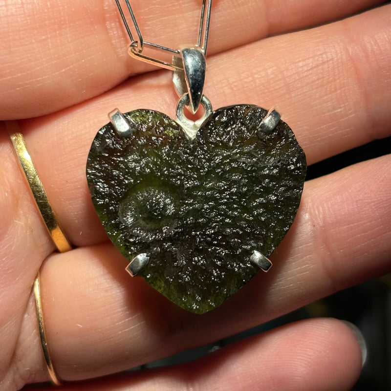 Moldavite Pendant