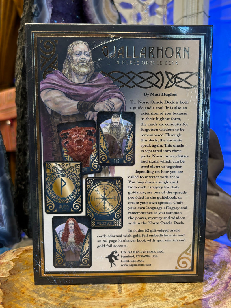 Gjallarhorn A Norse Oracle Deck by Matt Hughes