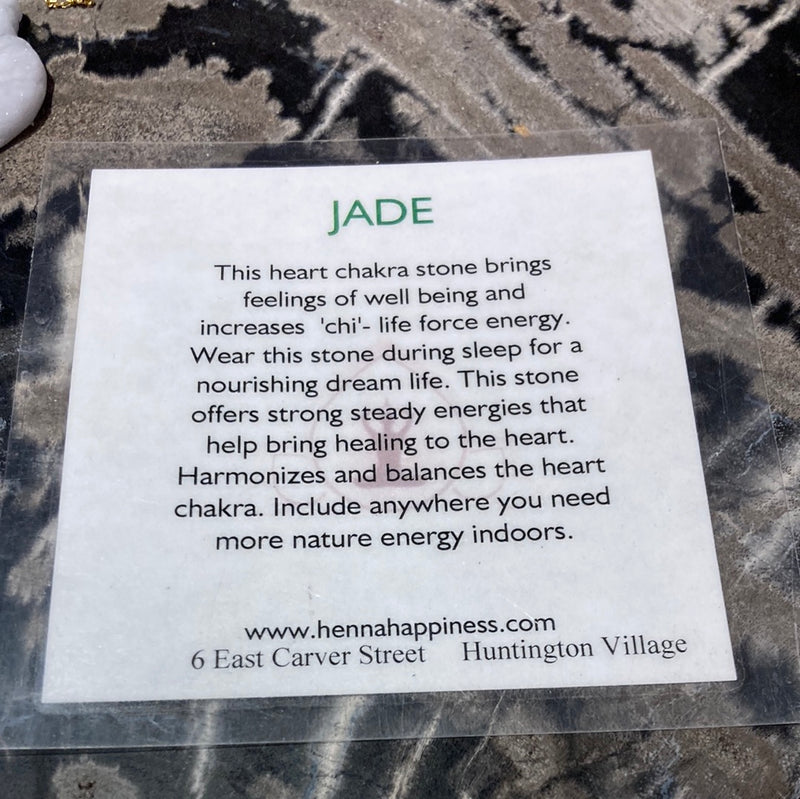 Jade pendant