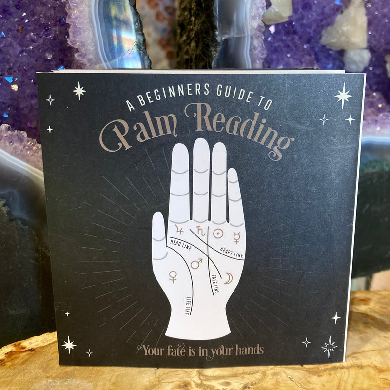 Ceramic Palmistry Hand with Guide