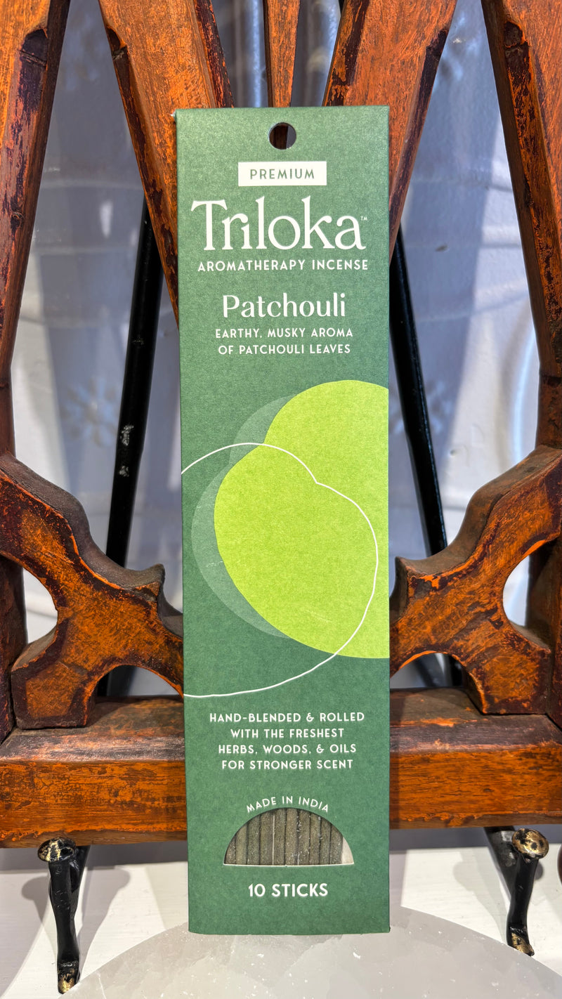 Triloka Aromatherapy Patchouli Incense