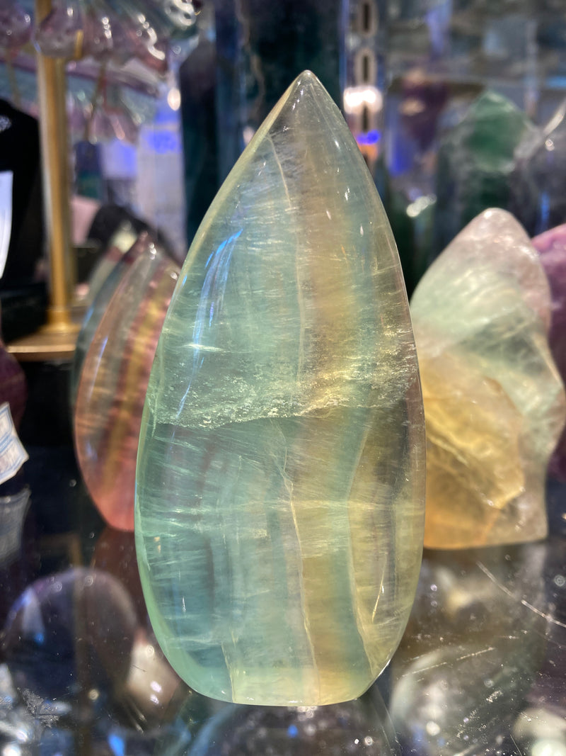 “Candy” Fluorite Flame