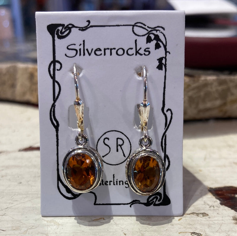 Citrine earrings