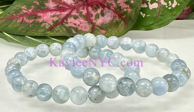 Wholesale 6 Pcs Natural Celestite 8mm 7.5” Crystals