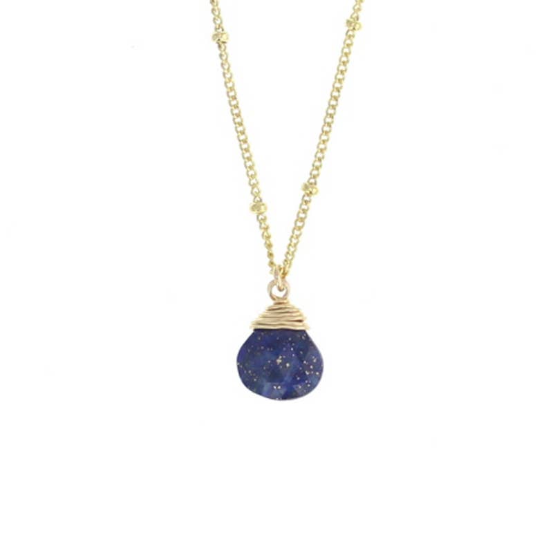 Trinket Stone Necklaces: 16 inches / Coin Pearl / Gold Vermeil