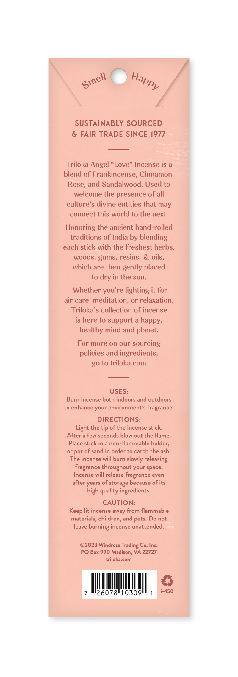 Triloka Angel - Love Incense