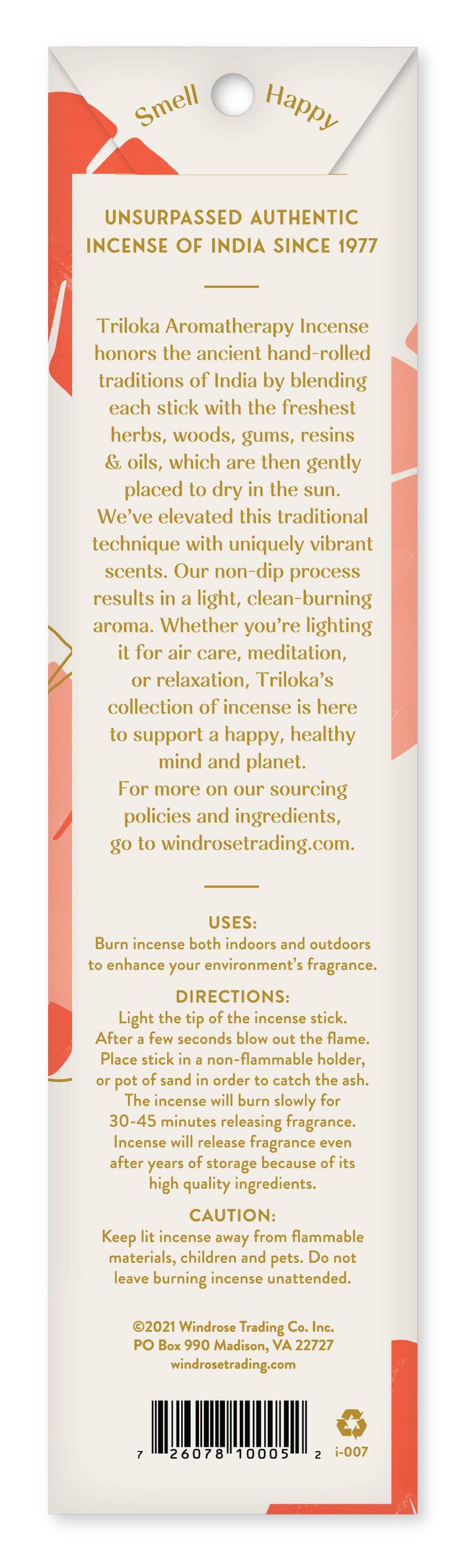 Triloka Hawaiian High Original Incense