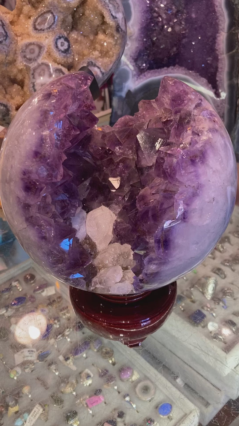 Large Amethyst Sphere