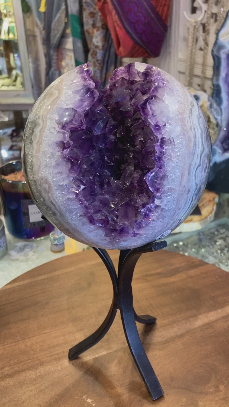 Large Amethyst Sphere