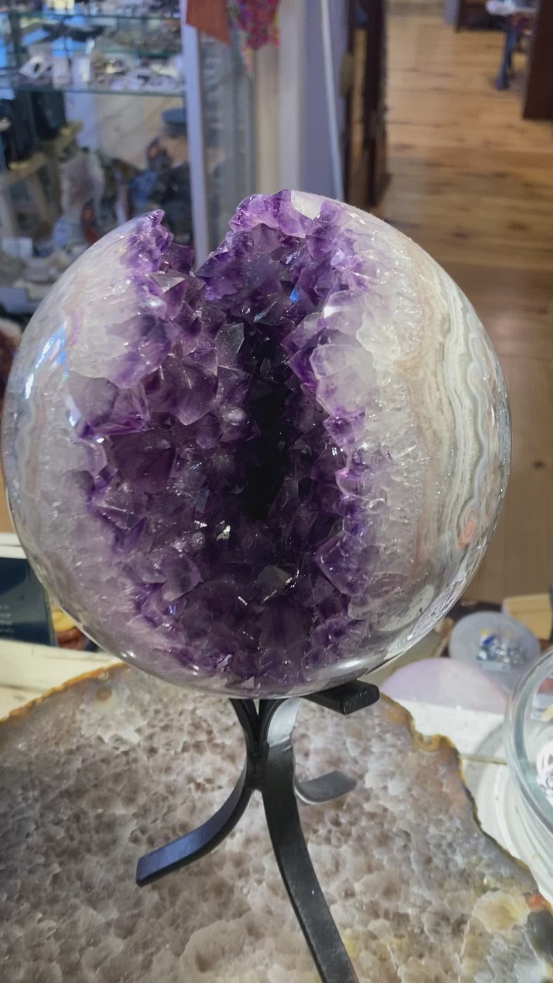 Large Amethyst Sphere