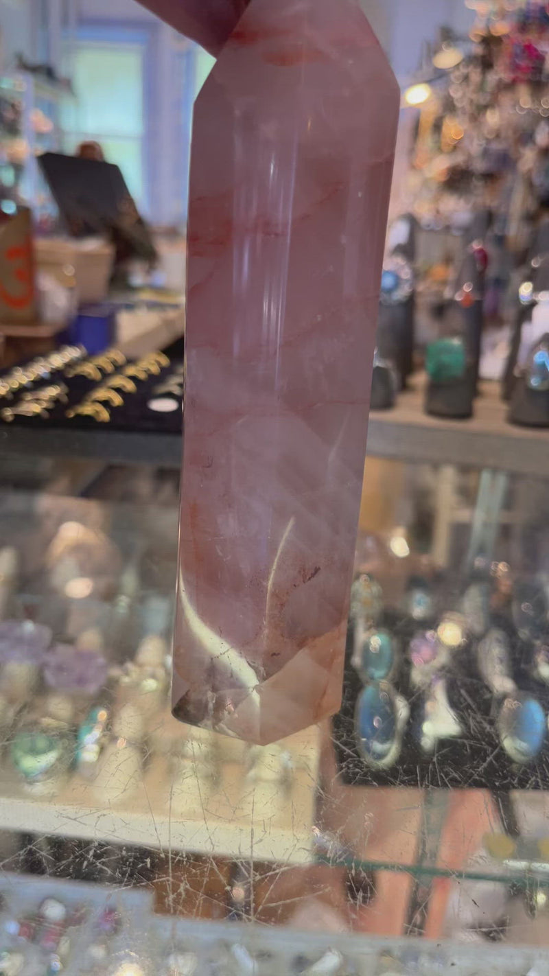 Hematoid Quartz Tower