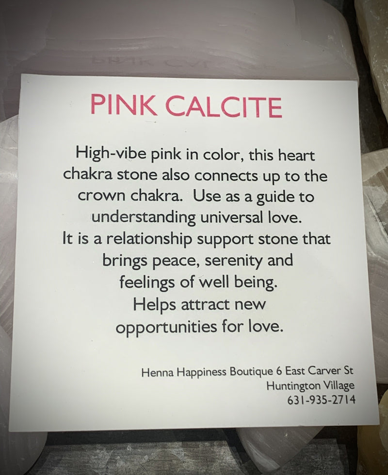 Pink Calcite Skull