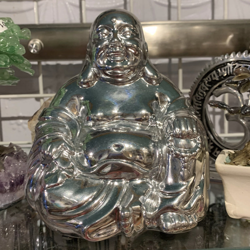 Glass Abundance Buddha