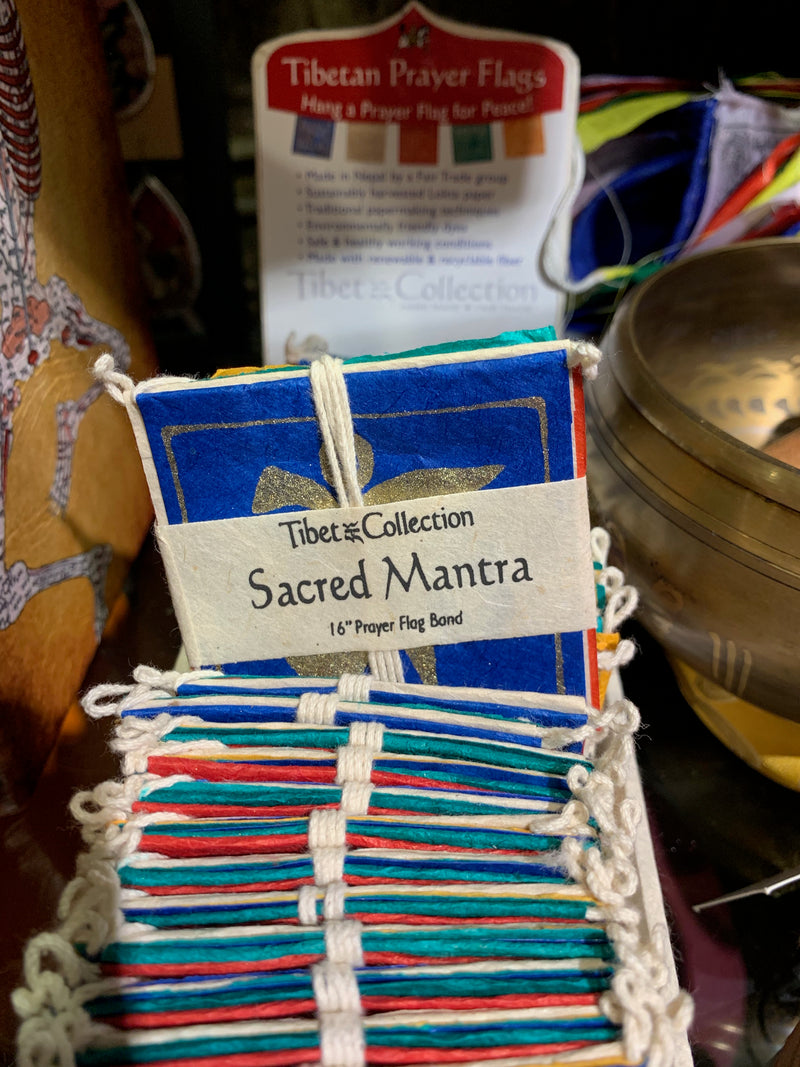 Mini Prayer Flags - Sacred Mantra