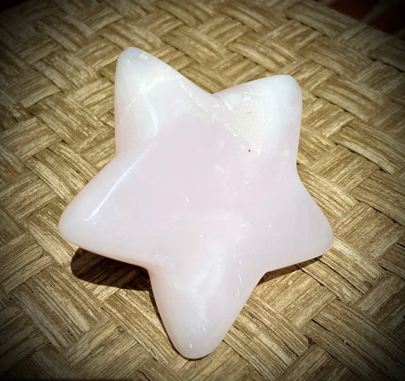 Pink Calcite Star