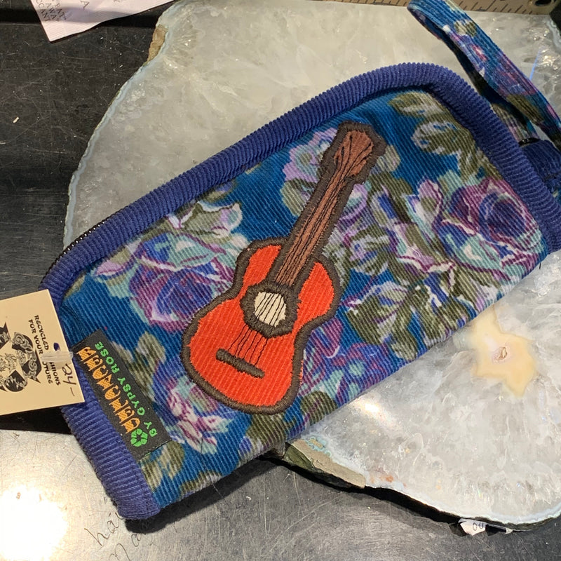 Guitar Wallet- Blue