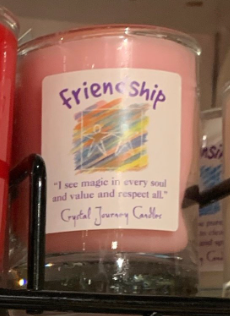 Intention Candle Friendship
