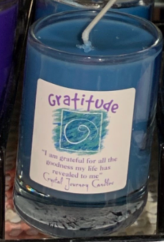 Intention Candle Gratitude