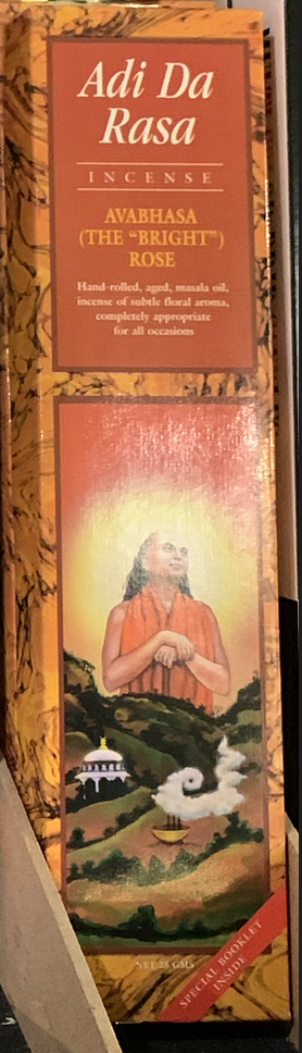 Rose Adi Da Incense