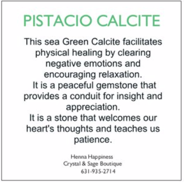 Pistachio Calcite