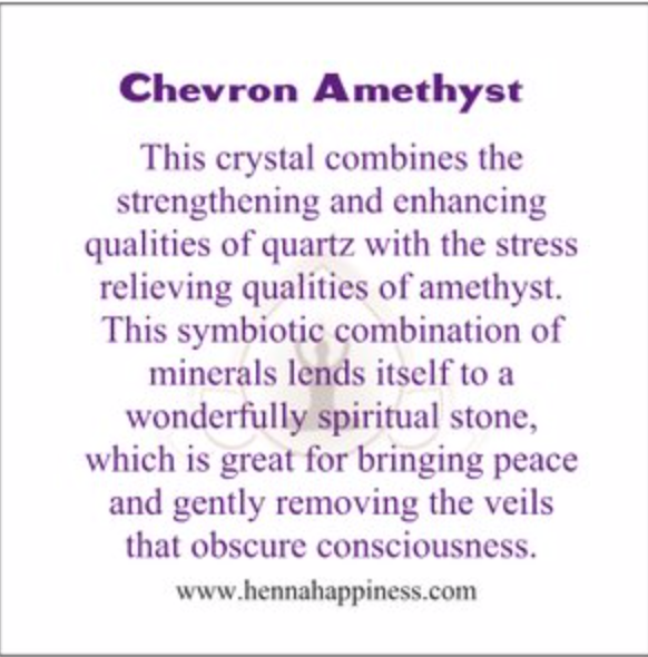 Chevron Amethyst Tower