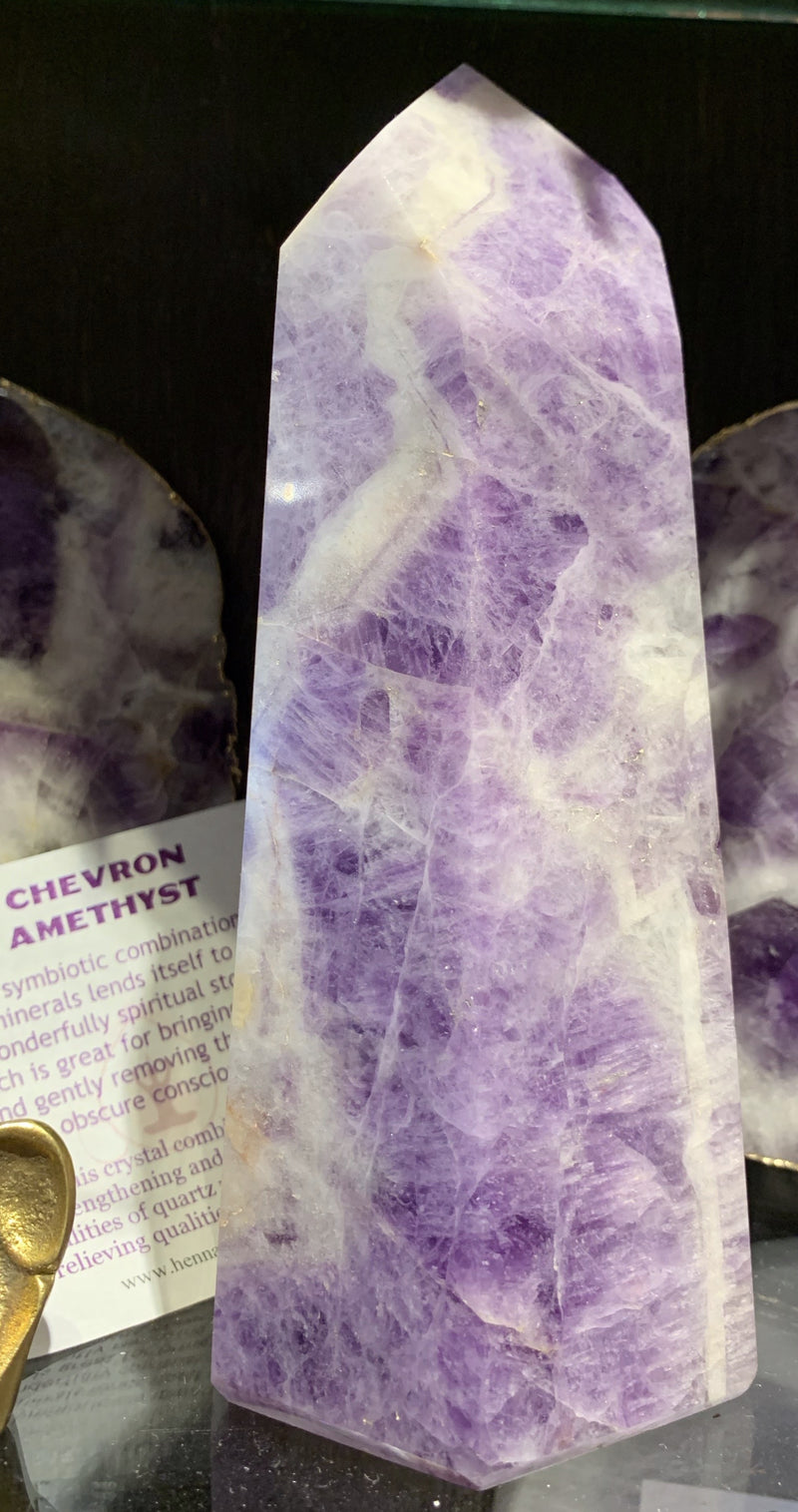 Chevron Amethyst Tower