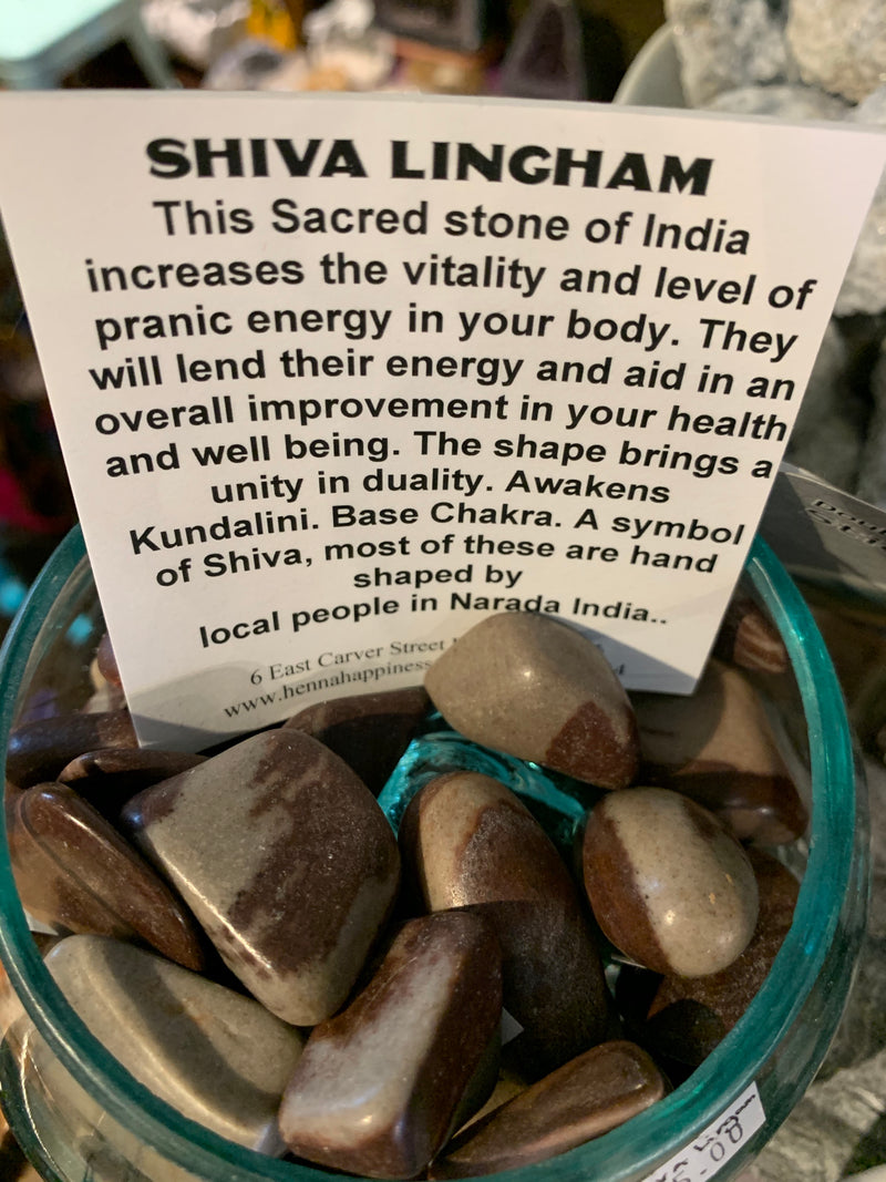 Shiva Lingham Tumblestone