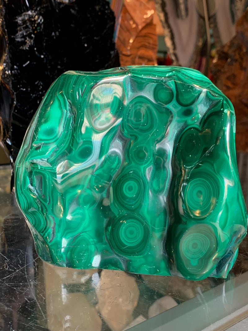 Malachite standing piece