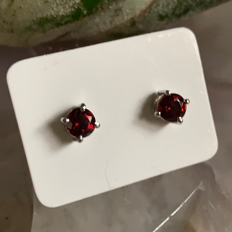 Garnet Earrings