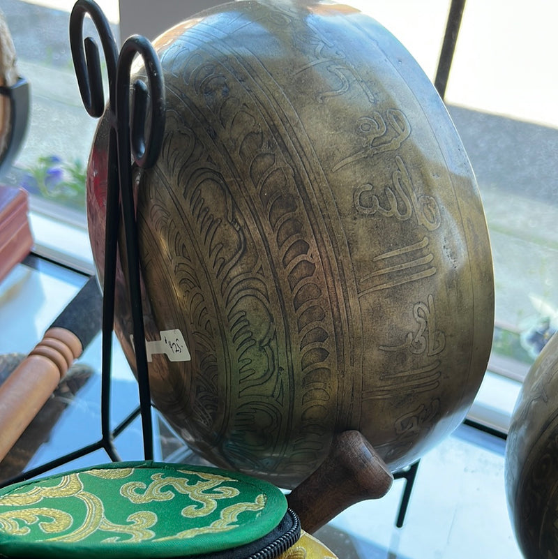 Tibetan Antique Ganesh Singing Bowl