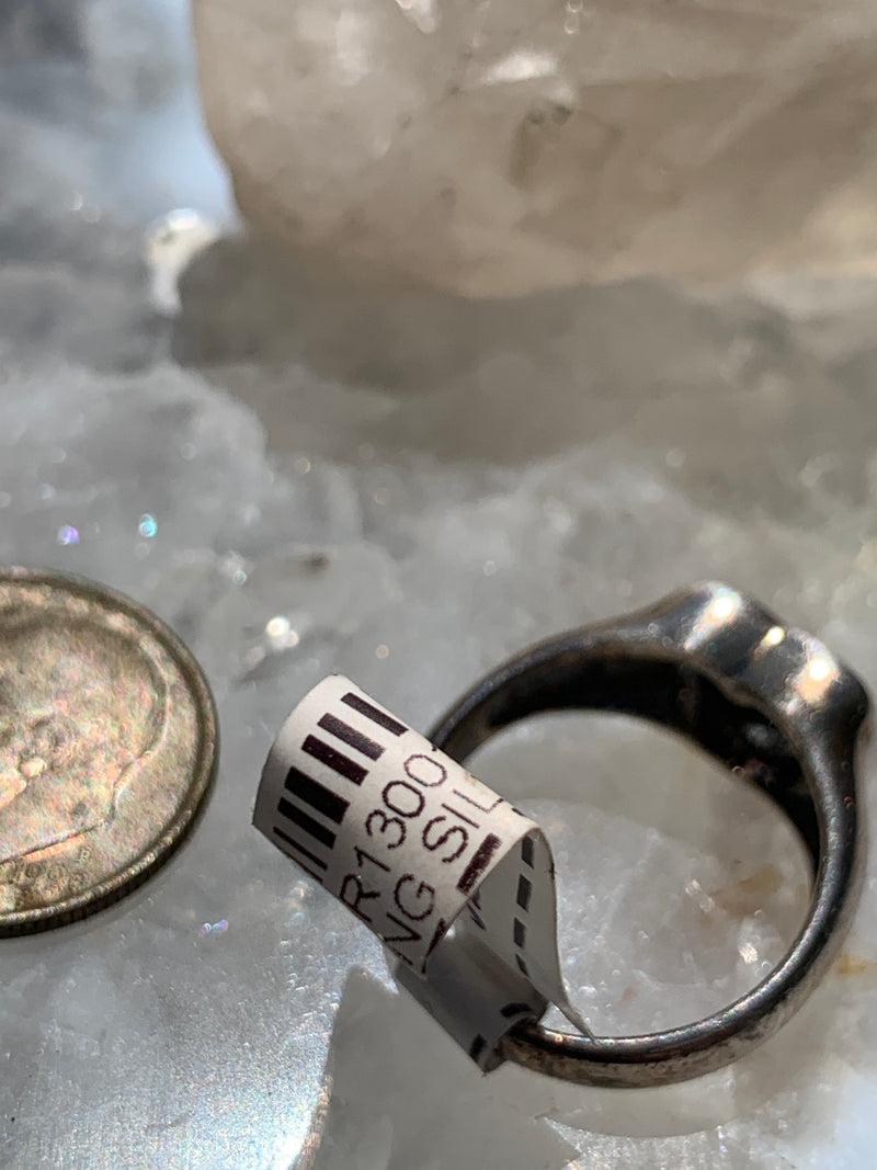 Sterling Heart Ring sz 5.5