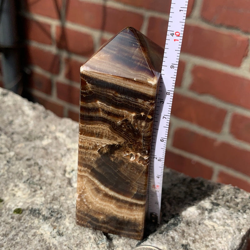 Chocolate Calcite Tower