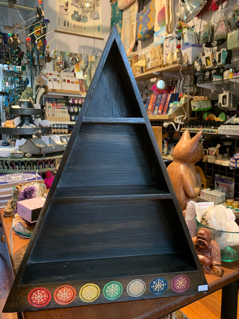 Pyramid Chakra Shelf