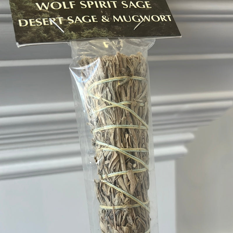 Desert  Sage and Mugwort Wand