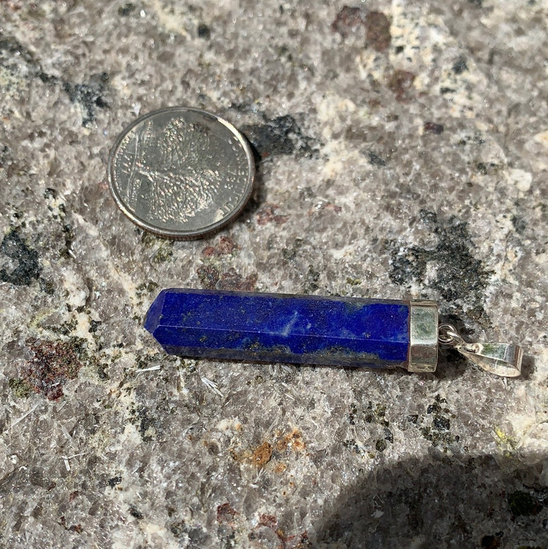 Lapis Lazuli Pendant Sterling