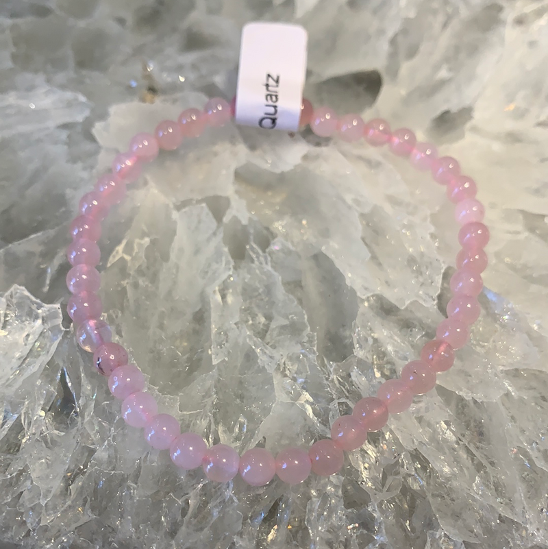 Rose Quartz Bracelet 5mm