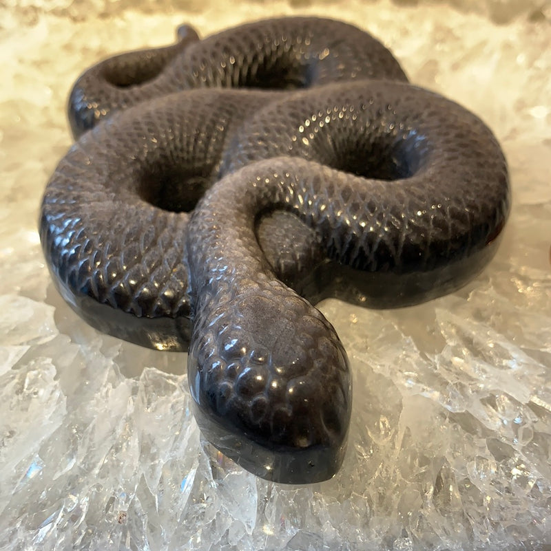 Black Sheen Obsidian Snake
