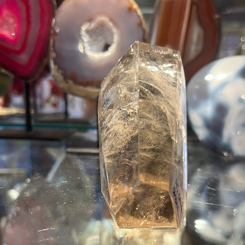 Natural citrine-smoky