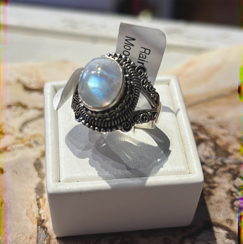 Moonstone Ring size 6